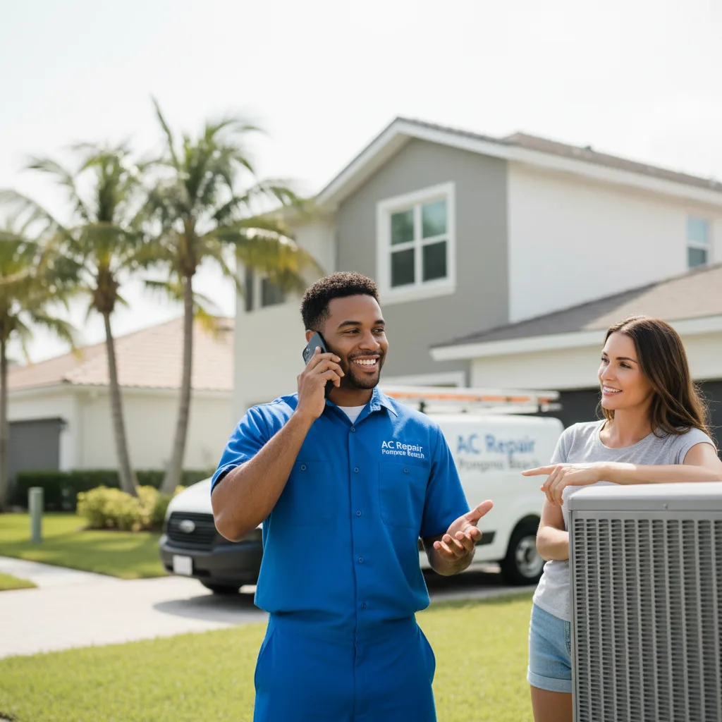 AC Repair Pompano Beach customer support in North Bergen